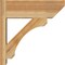 Ekena Millwork Legacy Slat Rough Sawn Outlooker, Western Red Cedar, 8"W x 22"D x 22"H OUT08X22X22LEC06RWR - alternate 3